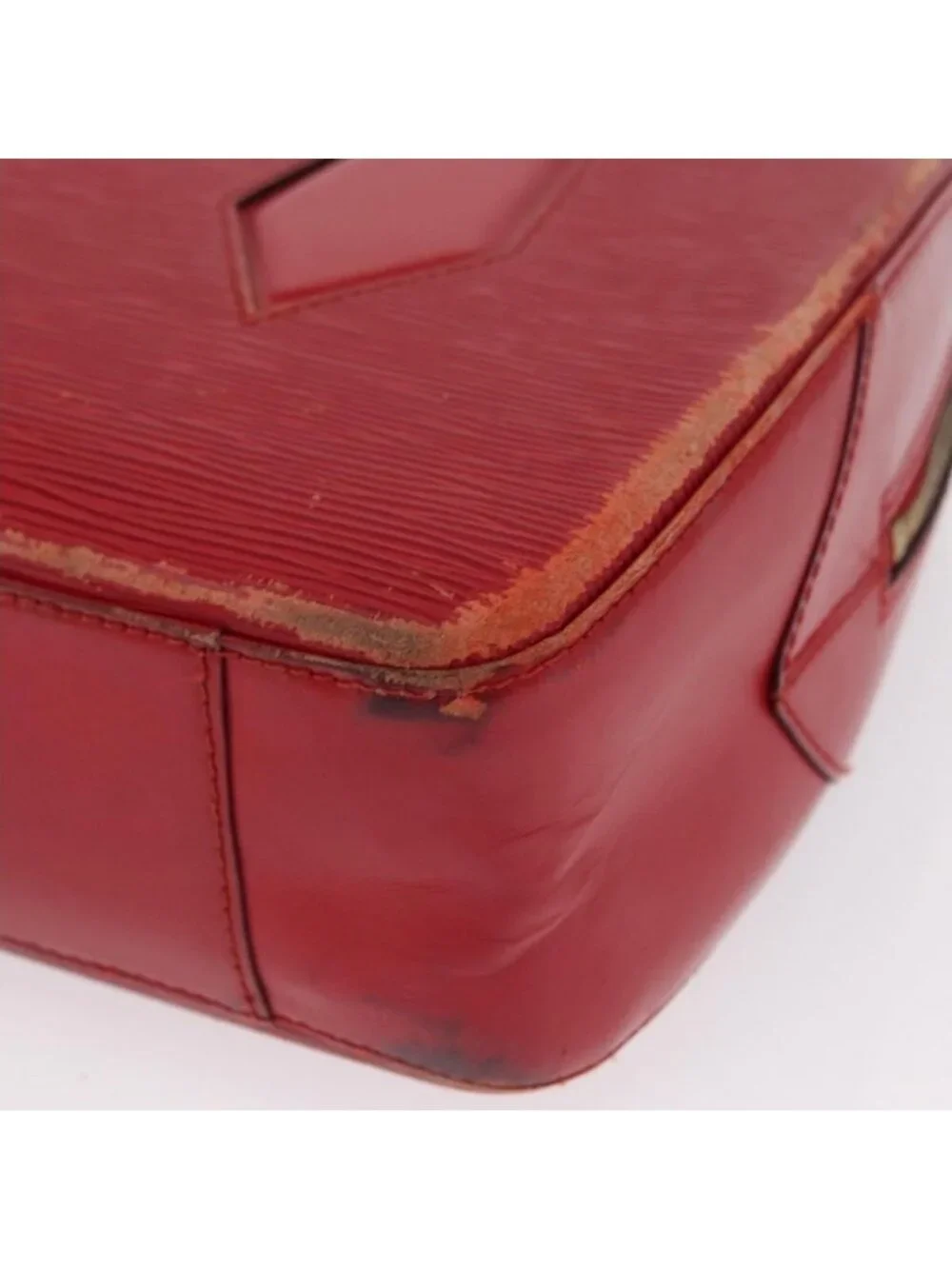 Authentic LOUIS VUITTON Epi Vortail Shoulder Bag Red M52437 LV - Picture 5 of 16